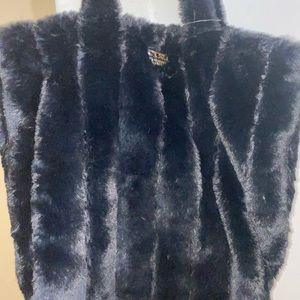 Victoria’s Secret Faux Fur bag.